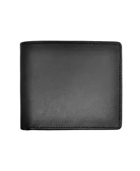 Мужской двойной кошелек для кредитных карт ROYCE New York, черный