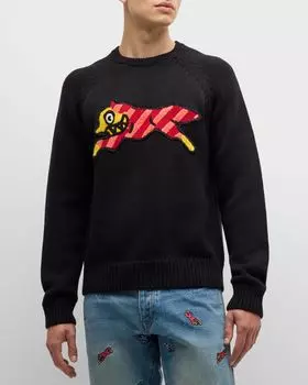 Мужской двойной свитер Yum Icecream, цвет Black