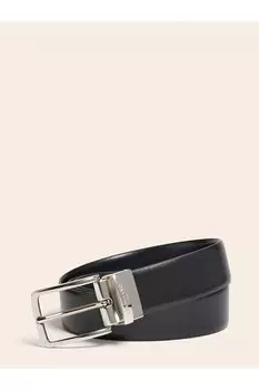 Мужской двусторонний ремень Essential Guess, черный