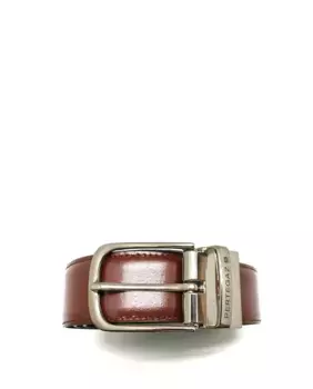 Мужской двусторонний ремень из воловьей кожи черного и светло-коричневого цветов Pertegaz, мультиколор