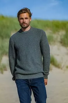 Мужской джемпер джереми вязаный Tog 24, зеленый