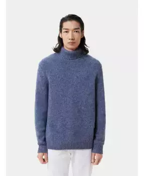 Мужской джемпер из кашемира с вязкой Gobi Cashmere, синий