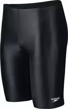 Мужской джемпер из однотонной лайкры Speedo, черный