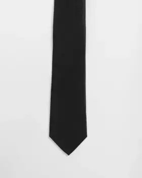 Мужской фактурный галстук PuroEgo, черный