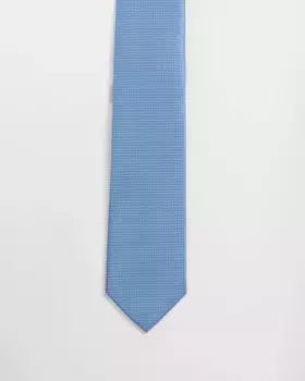 Мужской фактурный галстук PuroEgo, голубой