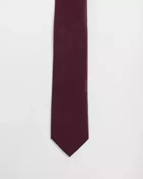 Мужской фактурный галстук PuroEgo, гранатовый