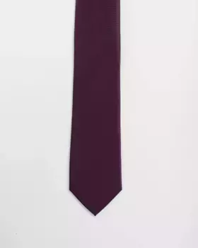 Мужской фактурный галстук PuroEgo, пурпурный