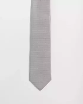 Мужской фактурный галстук PuroEgo, серый