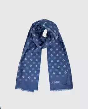 Мужской фантазийный шарф Olimpo, тёмно-синий