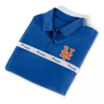 Мужской фирменный комбинированный комплект поло Royal/White New York Mets Fanatics