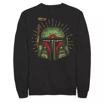 Мужской флис Boba Fett Sugar Skull Star Wars