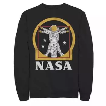 Мужской флис NASA Vitruvian Astronaut Licensed Character