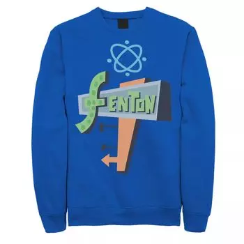 Мужской флис с логотипом Nickelodeon Danny Phantom Fenton Science Licensed Character