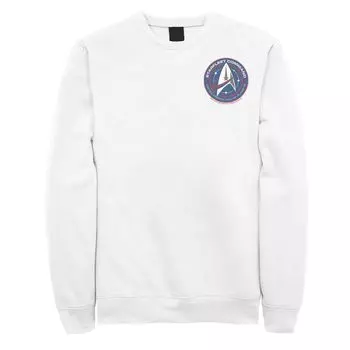 Мужской флис с логотипом Star Trek Discovery Federation of Planets Licensed Character