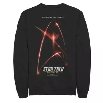 Мужской флис с логотипом Star Trek Discovery Season 2 Licensed Character