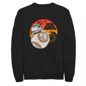 Мужской флис с логотипом в винтажном стиле Star Wars BB-8 Fifth Sun