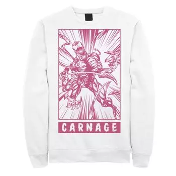 Мужской флисовый флис с комиксами Marvel Venom Carnage Symbiote Licensed Character