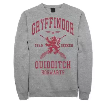 Мужской флисовый пуловер для квиддича «Дары смерти 2 Гриффиндор» Harry Potter