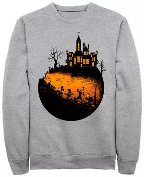 Мужской флисовый пуловер Mickey Classic Mickeys Haunted Halloween Crew Fifth Sun