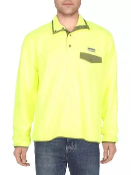 Мужской флисовый пуловер Polo Ralph Lauren, цвет Safety Yellow