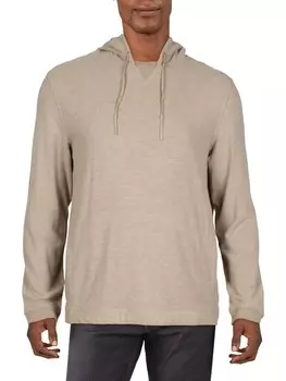 Мужской флисовый пуловер с капюшоном Kenneth Cole, цвет Light Brown