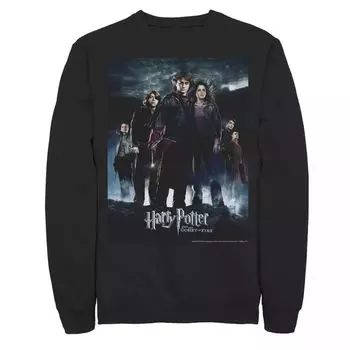 Мужской флисовый пуловер с рисунком And The Goblet Of Fire Harry Potter