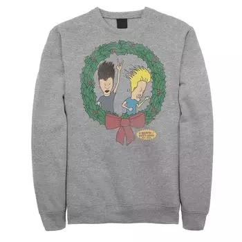 Мужской флисовый рождественский венок Beavis And Butthead Licensed Character