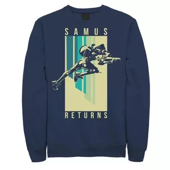 Мужской флисовый светильник Spotlight Samus Returns для Nintendo Metroid Samus Returns Licensed Character