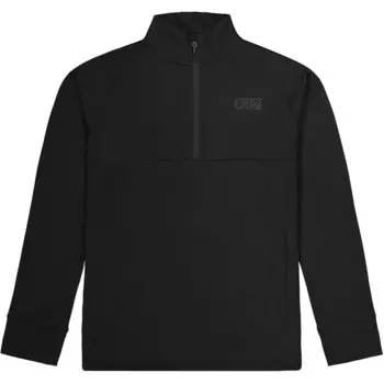 Мужской флисовый свитер Hauprek 1/4 Picture, черный