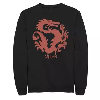 Мужской флисовый свитер с символом дракона Disney Mulan Mushu Licensed Character