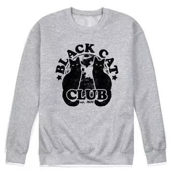 Мужской флисовый свитшот Black Cat Club Licensed Character