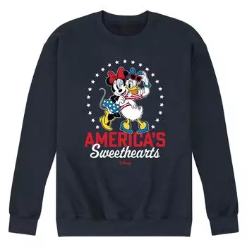 Мужской флисовый свитшот Disney's Americas Sweethearts Licensed Character