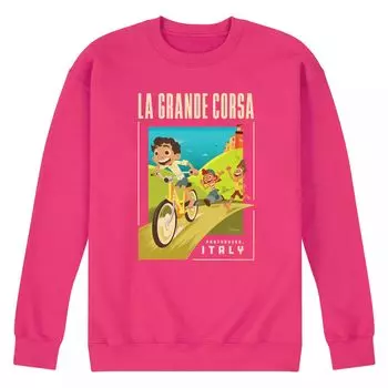 Мужской флисовый свитшот Disney's Luca La Grande с открытками Licensed Character