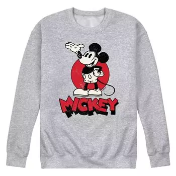 Мужской флисовый свитшот Disney's Mickey Mouse Mickey Heritage Licensed Character