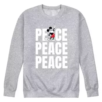Мужской флисовый свитшот Disney's Mickey Mouse Peace Licensed Character