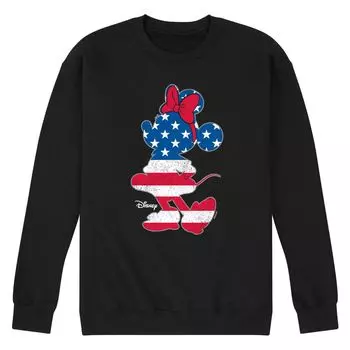 Мужской флисовый свитшот Disney's Minnie Mouse Americana Licensed Character