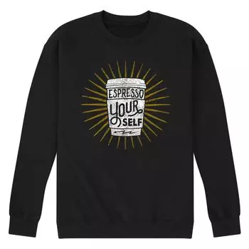 Мужской флисовый свитшот Espresso Yourself Licensed Character