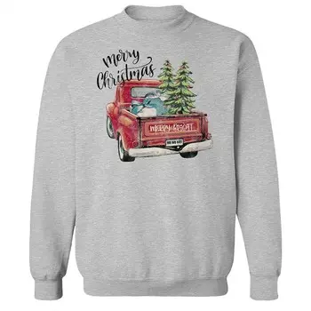 Мужской флисовый свитшот Merry Chistmas Licensed Character, цвет Sport Gray