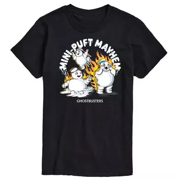 Мужской флисовый свитшот Mini Pufts Ghostbusters Frozen Empire Licensed Character, черный