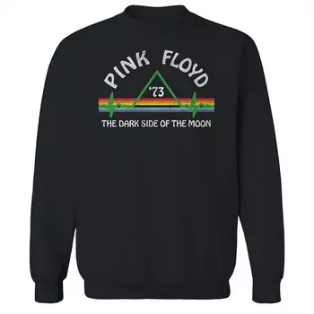 Мужской флисовый свитшот Pink Floyd '73 Dark Side Licensed Character, черный