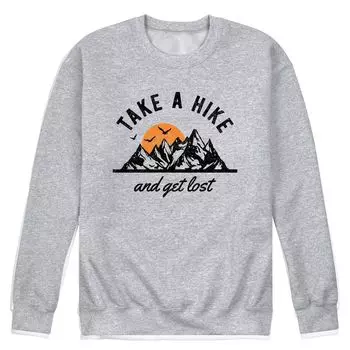 Мужской флисовый свитшот Take A Hike Licensed Character