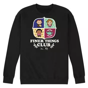 Мужской флисовый свитшот The Office Finer Things Licensed Character