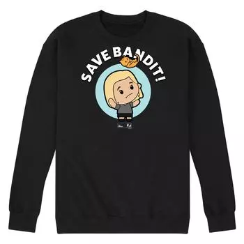 Мужской флисовый свитшот The Office Save Bandit Licensed Character