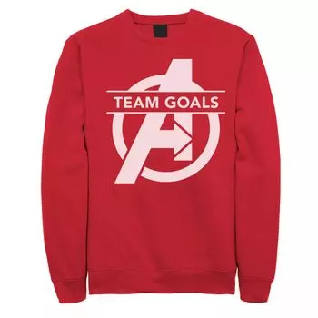 Мужской флисовый топ Avengers Endgame Team Goals Marvel