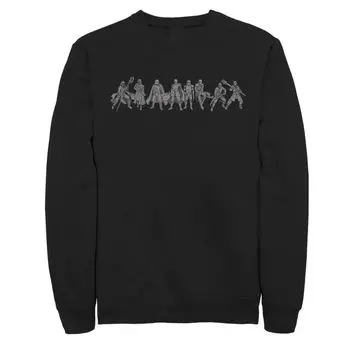 Мужской флисовый топ с рисунком Star Wars The Rise of Skywalker Knights of Ren Line Licensed Character