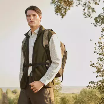 Мужской флисовый жилет Verhunt, цвет Kaki