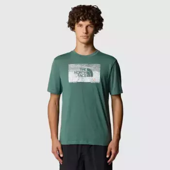 Мужской фонд Футболка The North Face, зеленый