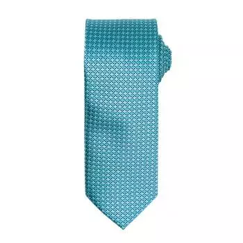 Мужской формальный рабочий галстук с зубами щенка Premier, бирюзовый