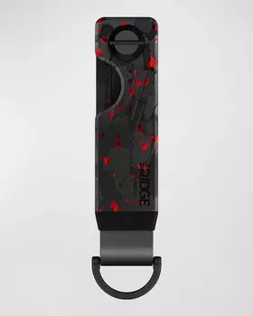 Мужской футляр для ключей из углеродистой стали The Ridge, цвет Forged Ember