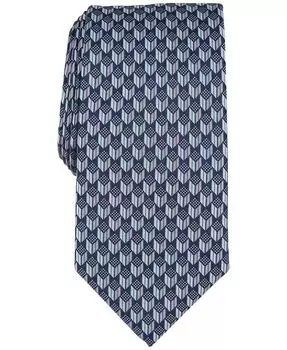 Мужской галстук Briscoe 3D Cube Perry Ellis, серебро